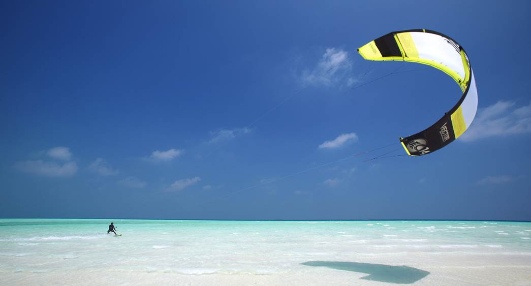 Niyama Private Islands Kitesurfing Activity